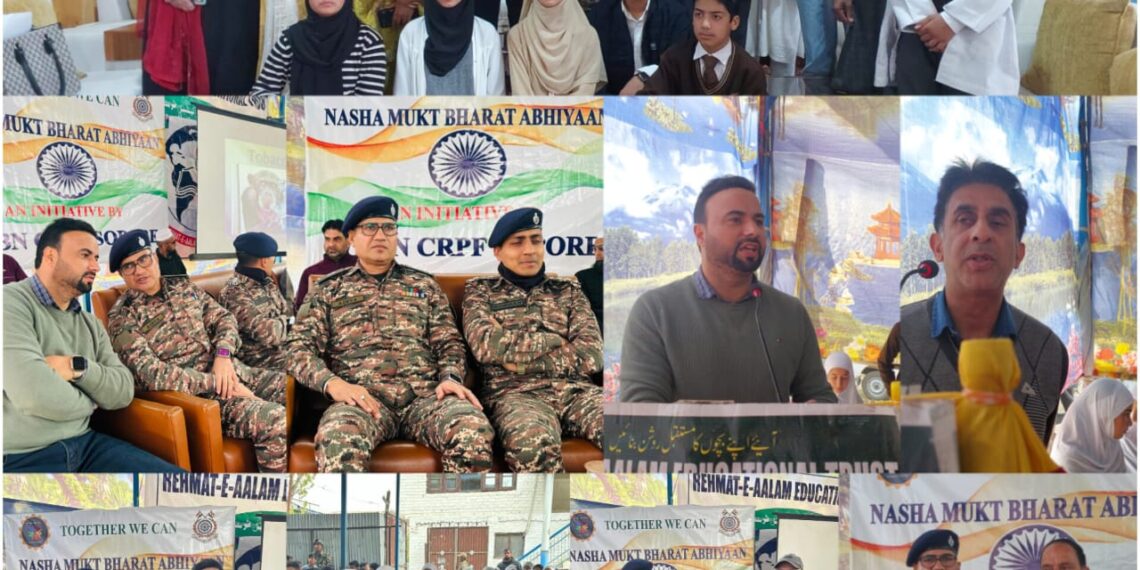 Two-Day Nasha Mukt Bharat Abhiyan Concludes in Sopore