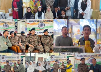 Two-Day Nasha Mukt Bharat Abhiyan Concludes in Sopore