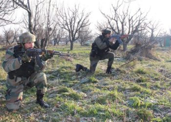 Awantipora Encounter: 01 militant killed, Two Armymen injured operation on