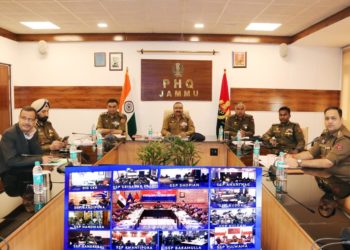 DGP chairs Kashmir Zone officers meet to review UAPA cases
