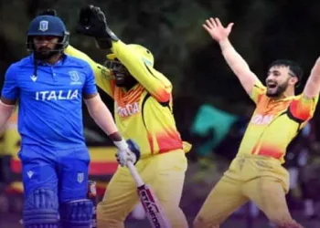 Uganda beats Italy to maintain lead in Cricket World Cup Challenge B tournament