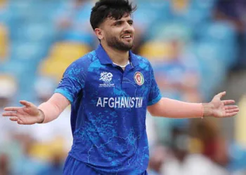 Afghanistan pacer Fazalhaq Farooqi fined for breaching ICC Code of Conduct