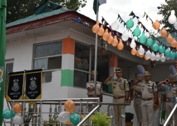 35ویں بٹالین سی آر پی ایف میں یومِ آزادی،کا شاندار مظاہرہ