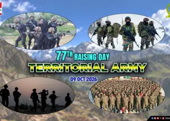Chinar Corps Greets Territorial Army on 77th Raising Day