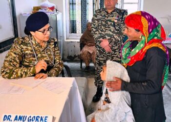84 Bn CRPF organises “Free Medical Camp” at Kud Udhampur
