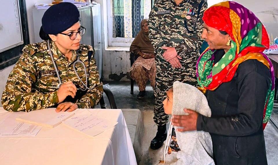 84 Bn CRPF organises “Free Medical Camp” at Kud Udhampur