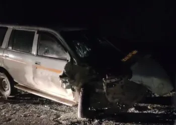 Four Injured in Late-Night Collision at Khanpora, Baramulla