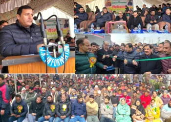 Agriculture Minister Javid Ahmad Dar Visits Kupwara, Chairs Mega Kissan Mela at District Agriculture Complex