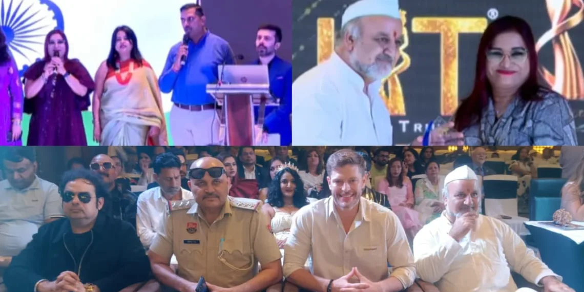 AIKS President Ravinder Pandita Felicitated at LIT Bharat 2025