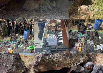 AK-47, Pistols, Grenades, 3 IEDs Recovered from Sopore Forest in Major Arms Cache Bust