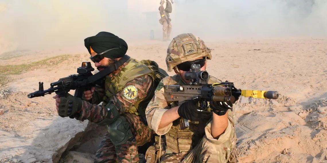 AJEYA WARRIOR-25: INDIA–UK TROOPS ENGAGED IN HIGH-INTENSITY JOINT TRAINING IN RAJASTHAN