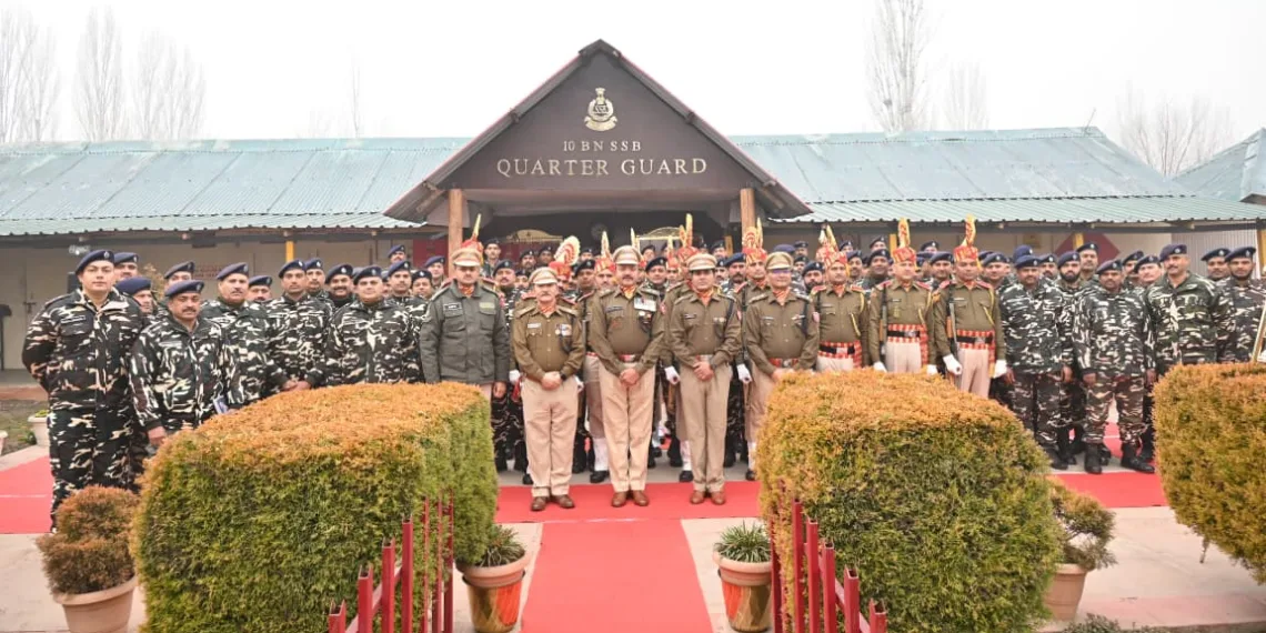 10th Battalion SSB Srinagar Celebrates 62nd Raising Day, Honours Brave Personnel