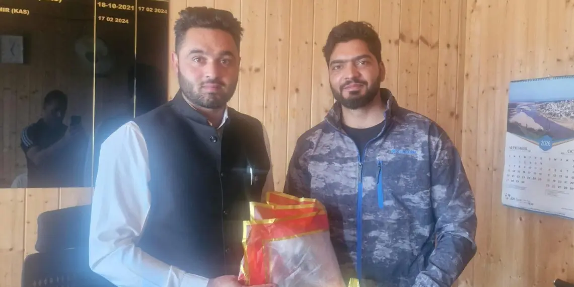 Tawheed Ahmad Mir Assumes Charge as ARTO Kupwara