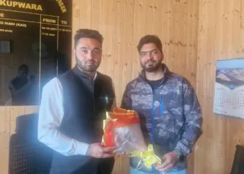 Tawheed Ahmad Mir Assumes Charge as ARTO Kupwara