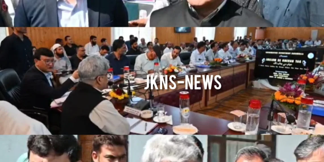 CS Atal Dulloo Visits Baramulla; Inaugurates Sewa Parv Mela and Reviews Developmental Progress