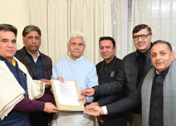 Delegation of BJP leaders called on LG