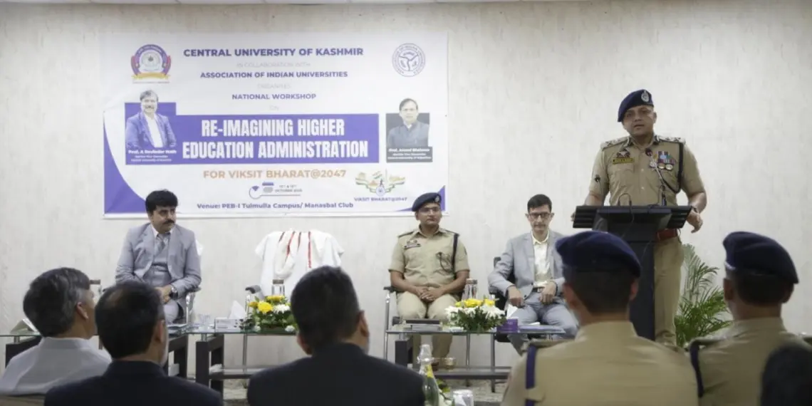 “University Campuses Cannot Shield Unlawful Activities”: IGP Kashmir