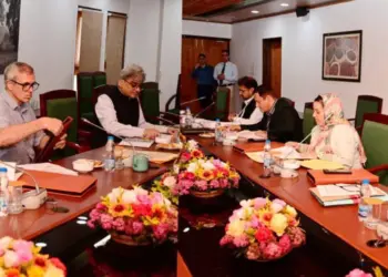 CM Omar Abdullah Chairs Cabinet Meet In Pahalgam