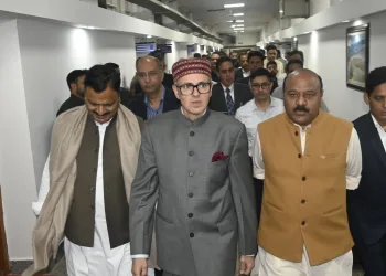 CM Omar receives grand reception at Civil Secretariat Jammu