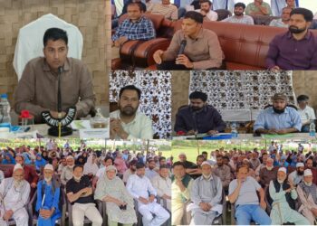 Commissioner Secretary Tribal Affairs Reviews Developmental Initiatives in Teetwal, Amrohi Under Vibrant Villages Programme-II