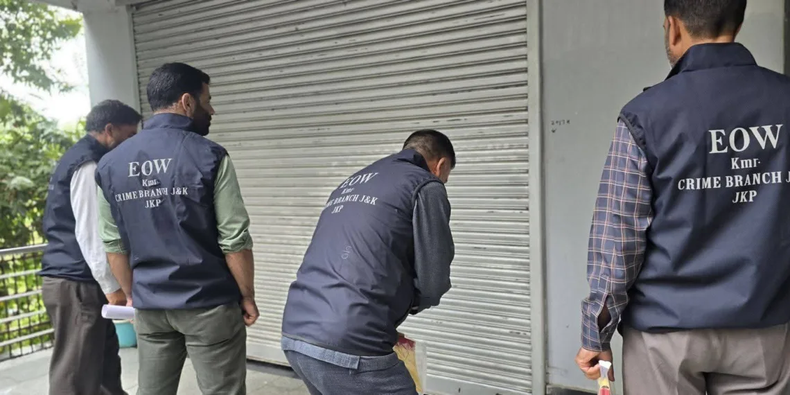 Crime Branch Kashmir Raids Six Locations in MBBS Admission Fraud