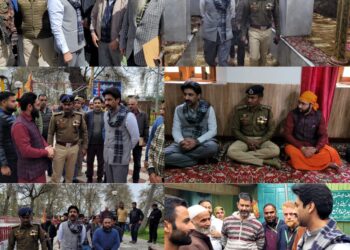 DC Anantnag visits several Religious Shrines ahead of upcoming festivals