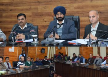 DC Doda sensitises officers about B2V5 & Viksit Bharat Sankalp Yatra