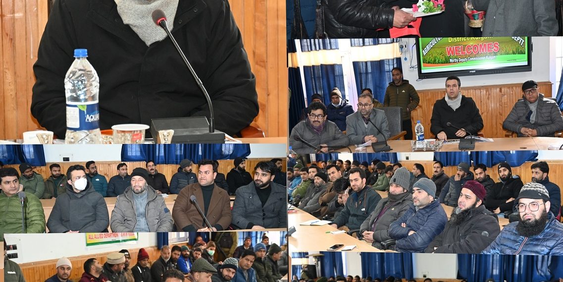 DC Kulgam inaugurates District level Training/ Orientation program on HADP