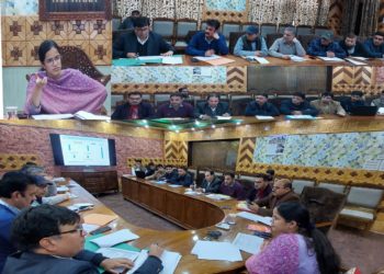 DDC Kupwara reviews Power scenario in district