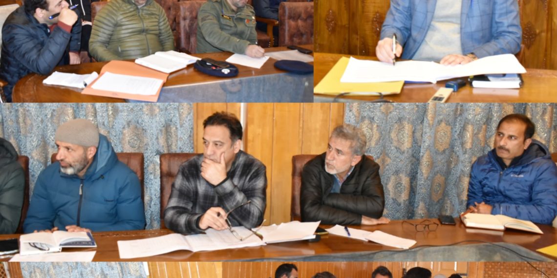 DC Pulwama chairs District Level Road Safety Meeting