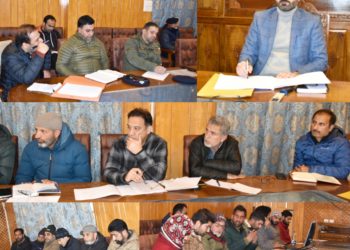 DC Pulwama chairs District Level Road Safety Meeting