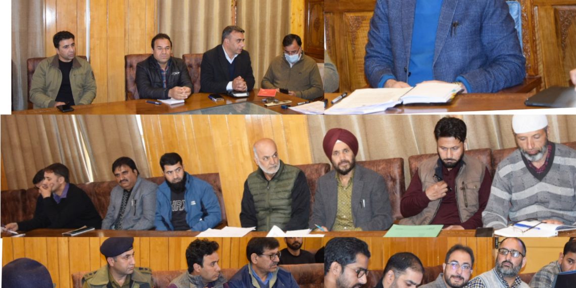 DC Pulwama reviews preparation for celebration of UT Foundation Day/ Ekta Diwas