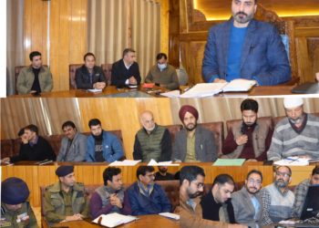 DC Pulwama reviews preparation for celebration of UT Foundation Day/ Ekta Diwas