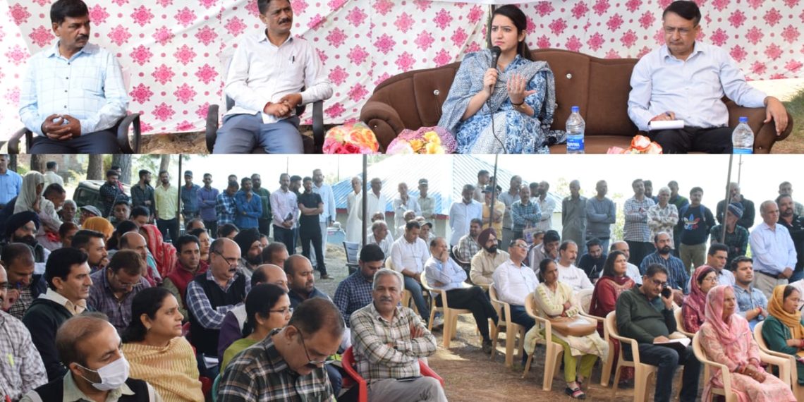DC Udhampur conducts Public Outreach Camp at village Pakhlai