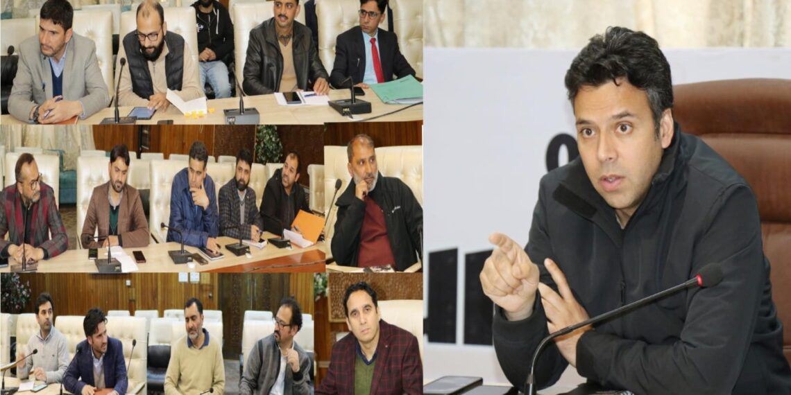 DEO Srinagar chairs meeting of Election Nodal Officers, reviews preparedness for upcoming Election