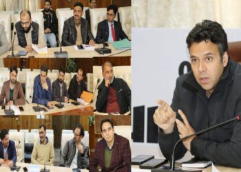 DEO Srinagar chairs meeting of Election Nodal Officers, reviews preparedness for upcoming Election