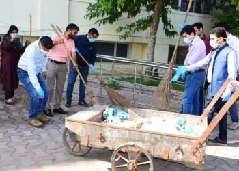 DIPR conducts cleanliness drive to promote Swachhata Hi Sewa campaign