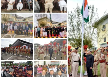 District Judiciary Srinagar Marks 79th Independence Day with Patriotic Ceremony at Moominabad Court Complex