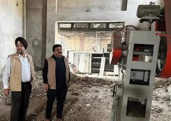 Director Agriculture Jammu inspects Agriculture Engineering Workshop