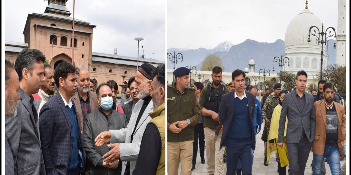 Div Com Kashmir reviews arrangements for Eid ul Fitr, Baisakhi, Navratra & other religious occasions