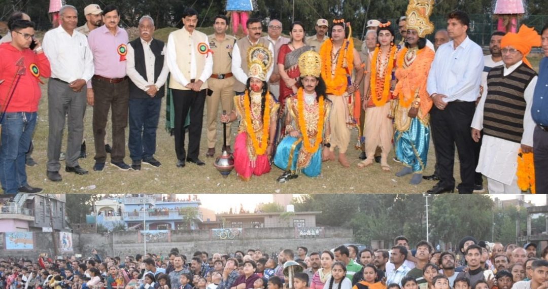 Dussehra festival celebrated with enthusiasm in Udhampur