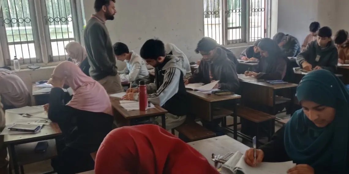 Er Aaqib Shafi Visits Class 10 Examination Centres in Kulgam, Reviews Arrangements and Extends Best Wishes to Students