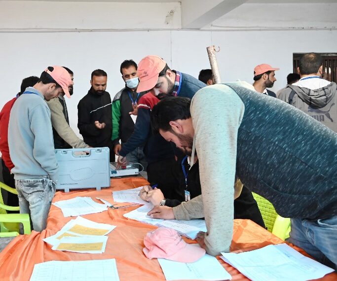 Election parties dispatched for polling stations across Srinagar PC