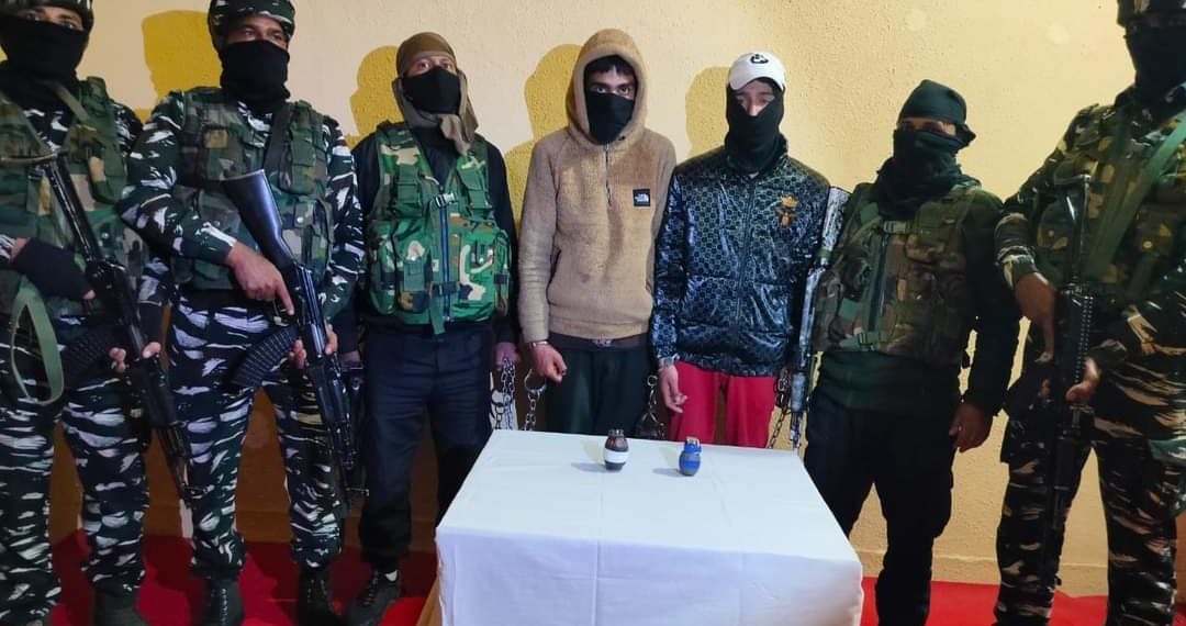 Two LeT militant Associates arrested in Bandipora: police