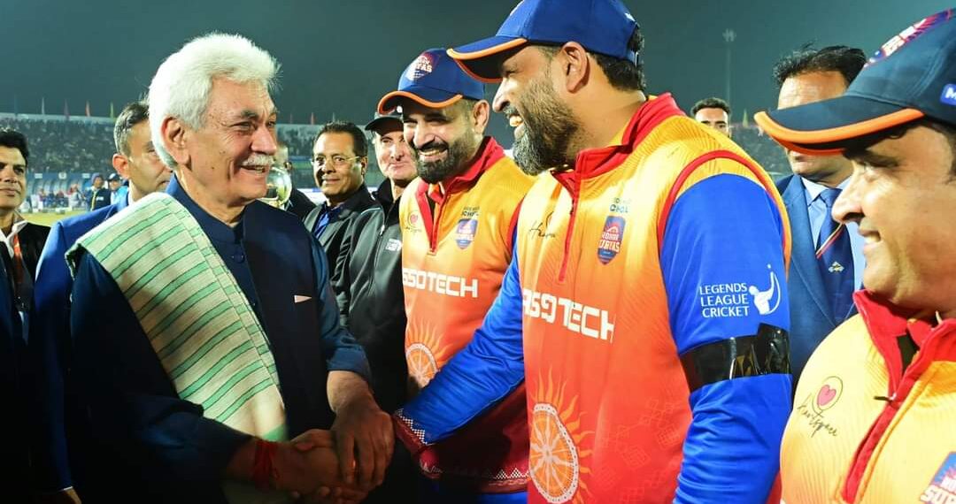After 36 years, international cricket makes a historic comeback in Kashmir, heralding a new era of dreams and aspirations – Manoj Sinha.