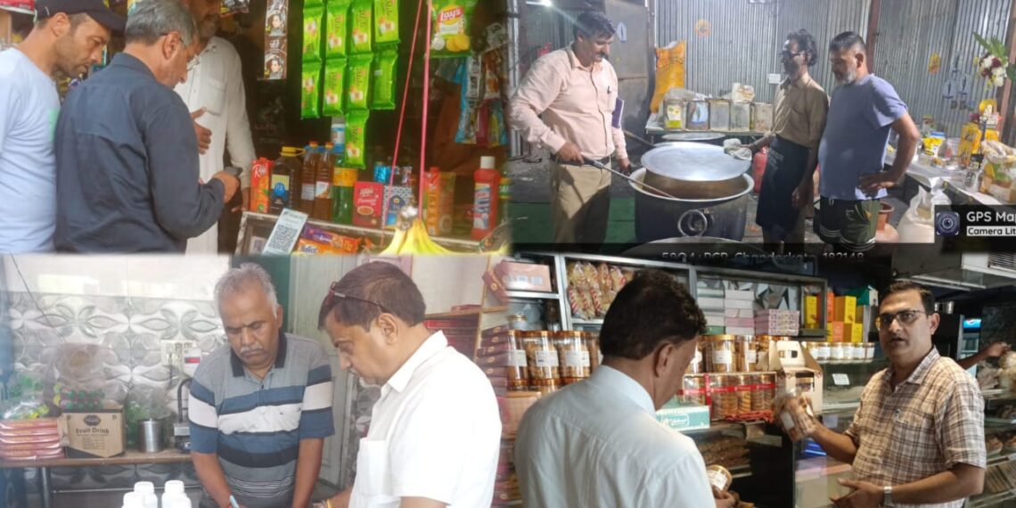 FDA, J&K Conducts 106 Inspections across the UT; 152 Food Samples Collected During Special Enforcement Drive