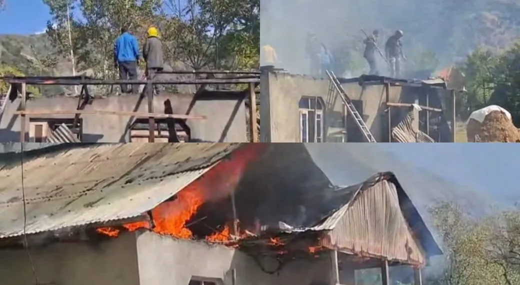 Fire Tragedy in Karnah: Frequent Blazes Leave Poor Families Devastated, Locals Demand More Fire Stations