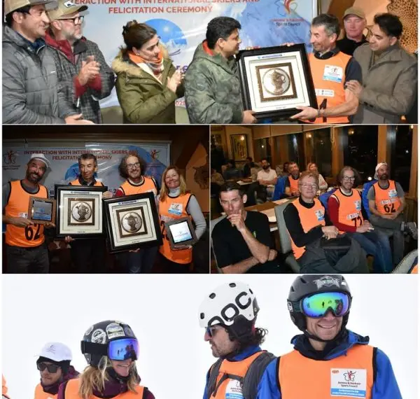 Foreign Athletes Hail Gulmarg as World-Class Winter Sports Destination; Praise Local Hospitality