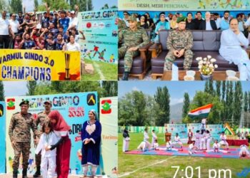 Indian Army’s “Varmul Gindo 3.0” Concludes Successfully, Celebrating Youth, Unity and Sporting Excellence