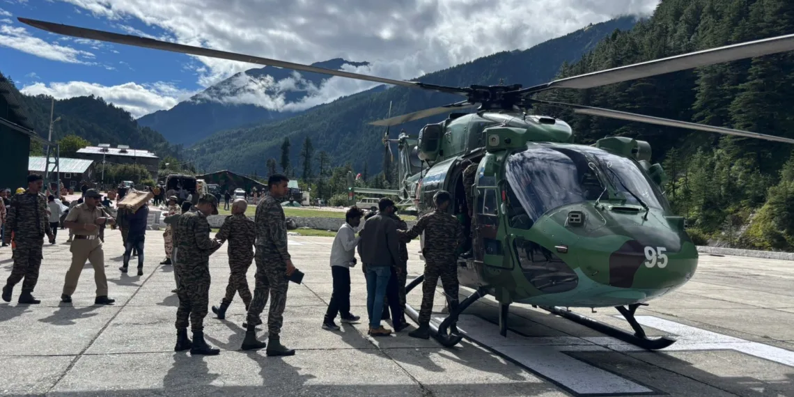 Army Intensifies Relief Efforts in Flood-Hit Dharali and Harsil